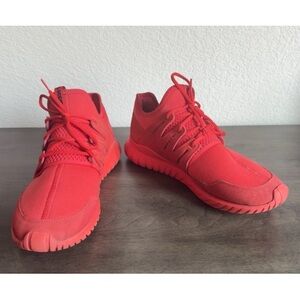 Adidas Originals Tubular Radial Red Mens Casual Sneakers Men's 13